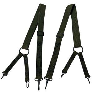 Vintage USMC Field Pack Suspenders M1941 Marine Corps 1968 Dated Vietnam Era USA